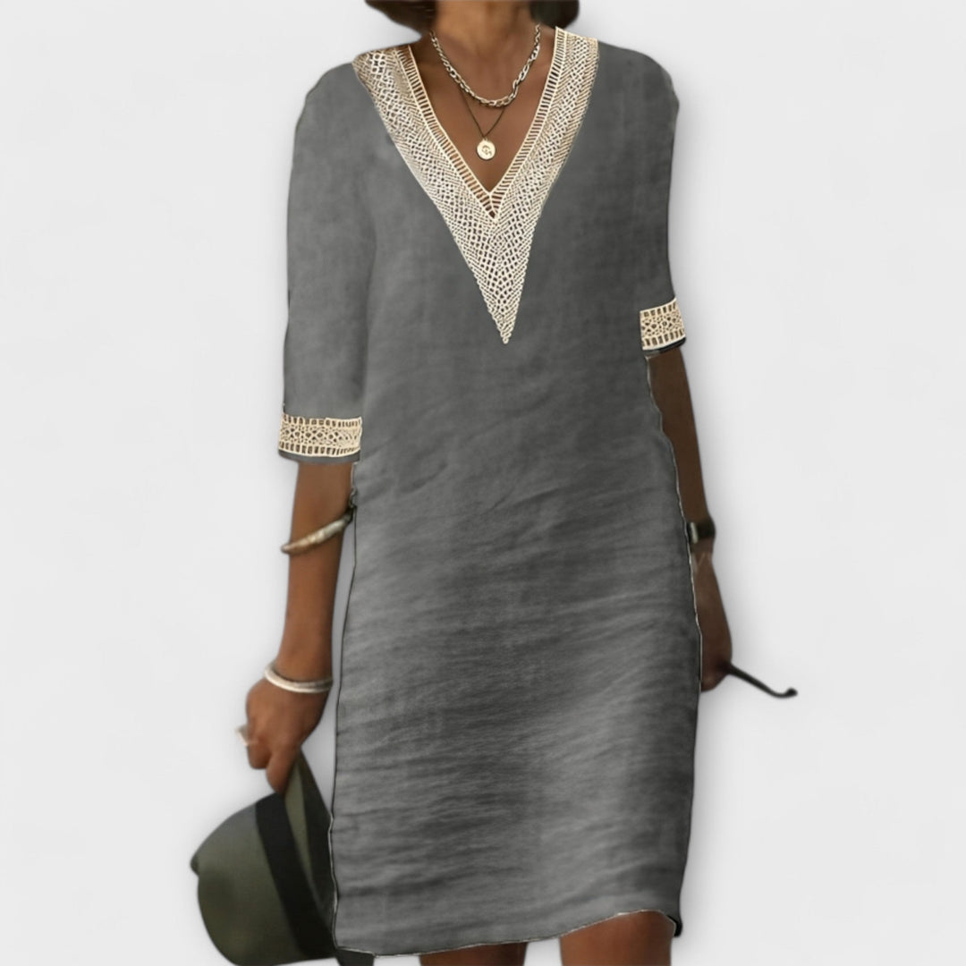 Ariel | Women’s Summer Boho Short Sleeve Dress