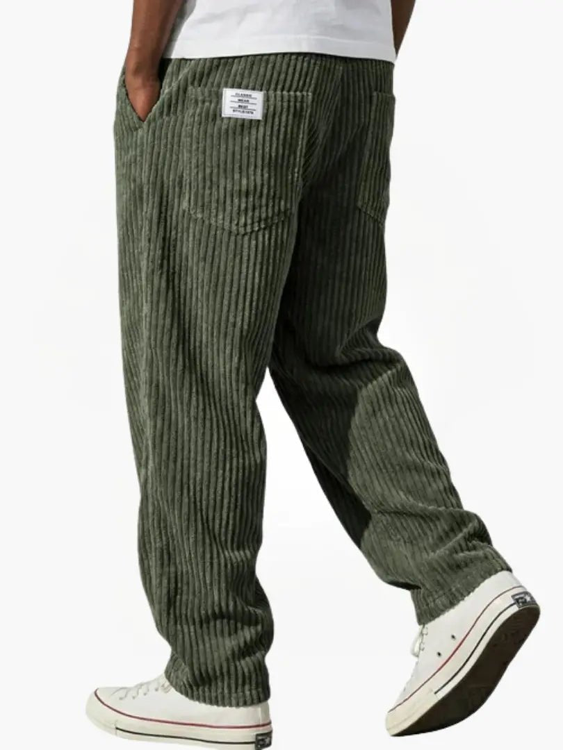 Sebastian | Men's Corduroy Pants Relaxed Fit Drawstring Waist
