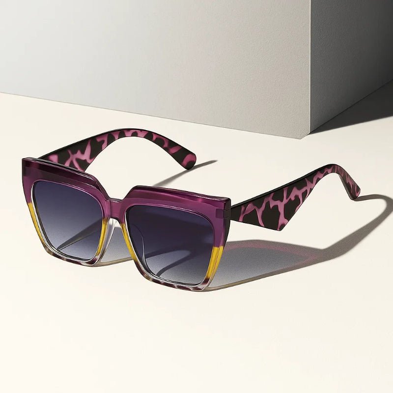 James | Sunglasses Oversized Square Frame UV400 Protection Retro