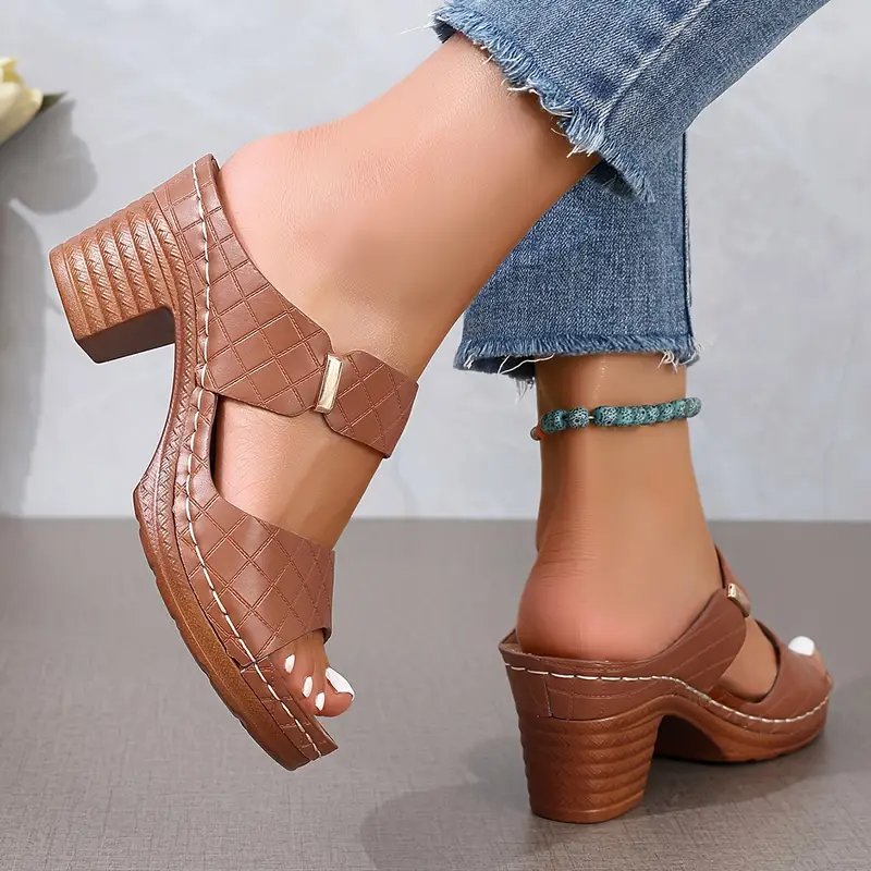 Emma | Women's Orthopedic Cushioned Block Heel Sandals