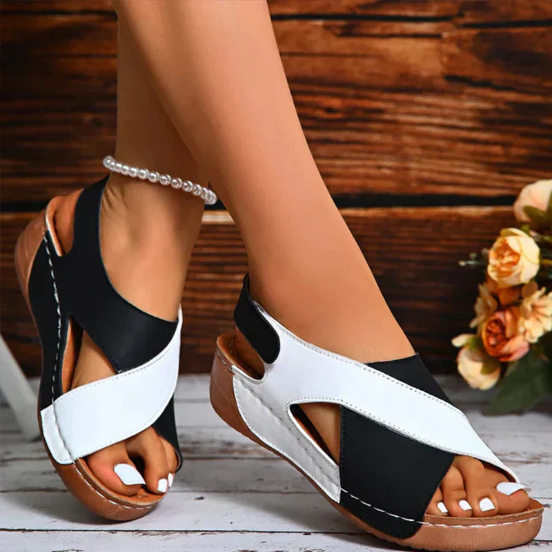 Bella | Womens Orthopedic Cross Strap Sandals