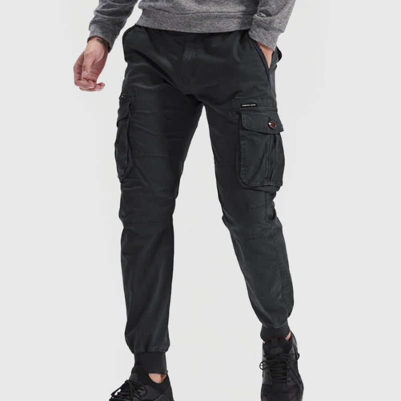 Brian | Men's Slim Fit Cargo Pocket Casual Pants