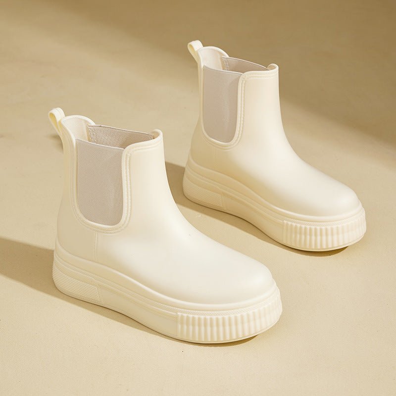 Olivia | Waterproof Boots Women's Chelsea Platform Rain Ankle