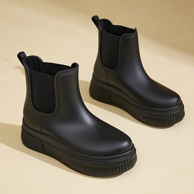 Olivia | Waterproof Boots Women's Chelsea Platform Rain Ankle