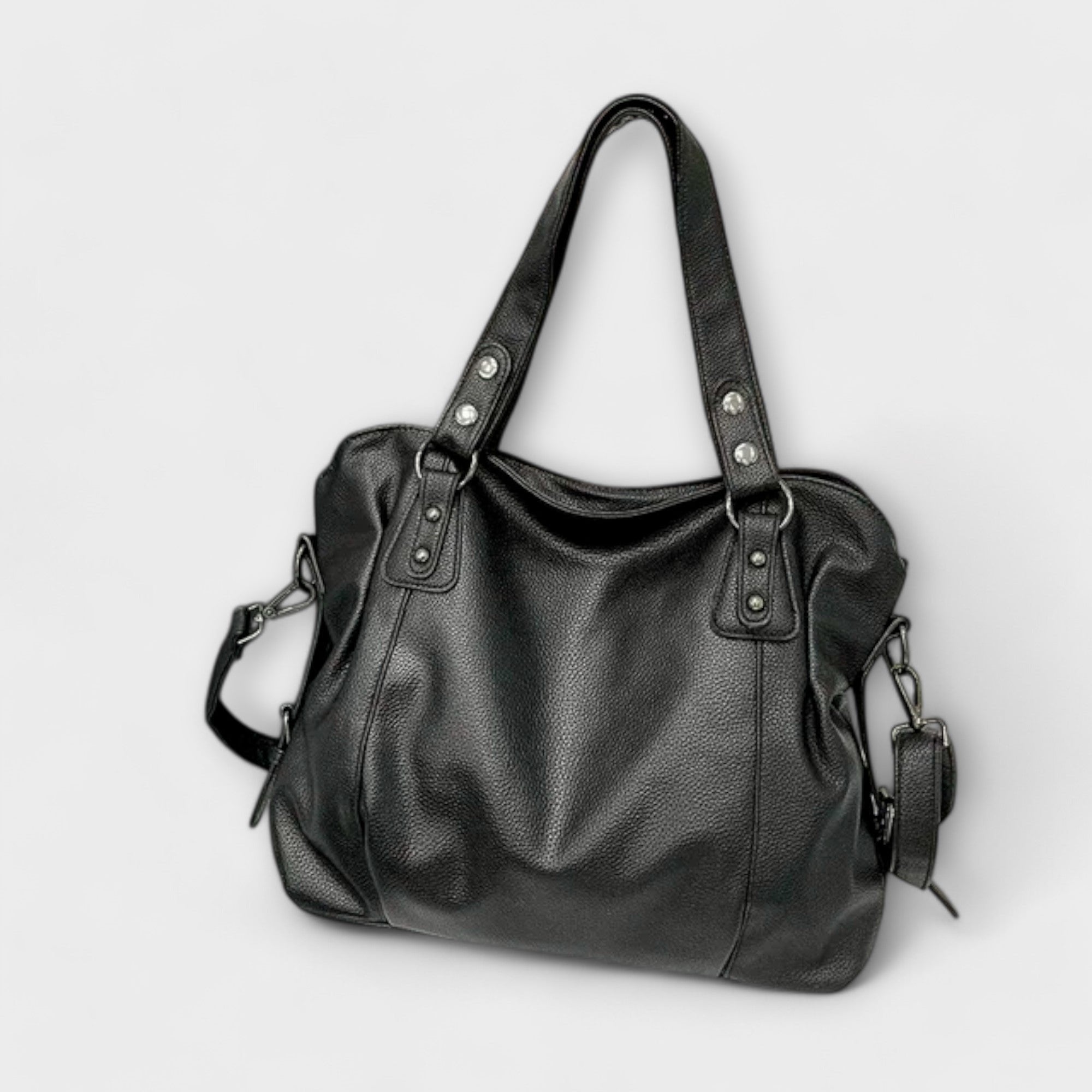 Emma | Women's Large Capacity Vegan Leather Shoulder Bag