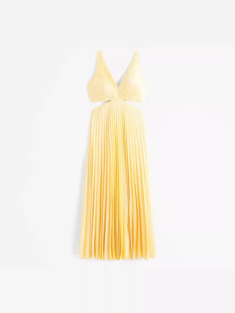 Scarlett | Women's Mother of the Bride Dress Pleated Cut-Out Maxi