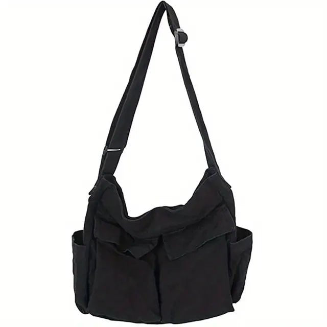 Scarlett | Women's Vintage Multi-Pocket Canvas Tote Bag Crossbody Shoulder Bag